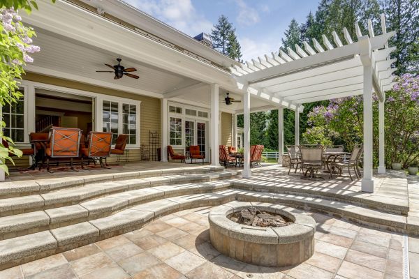 Patio Addition in Orange