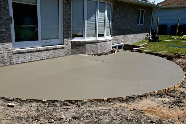 Deck Concrete Construction in Orange