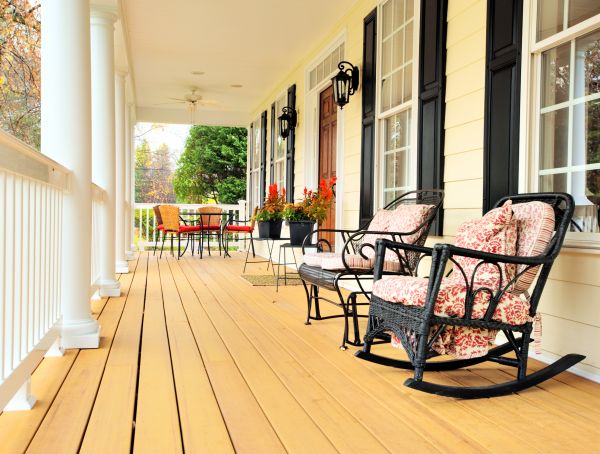 Front Porch Renovation in Orange