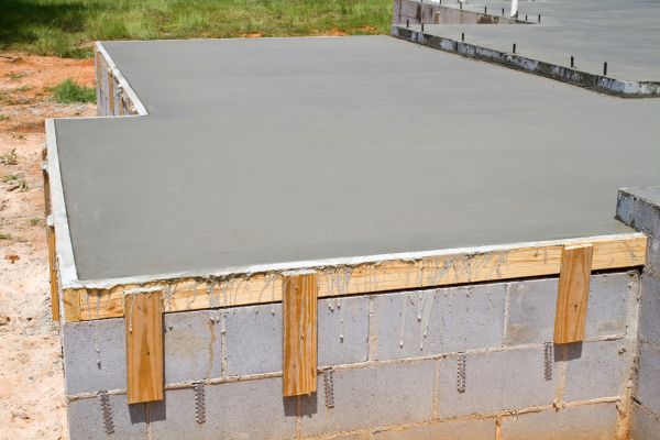 Cost of Concrete Slab Installation in Orange