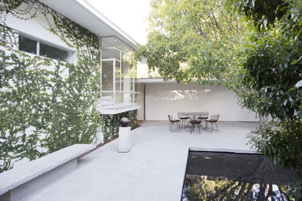 Courtyard Paving in Orange
