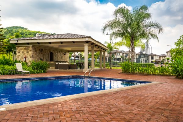 Pool Area Enlargement in Orange