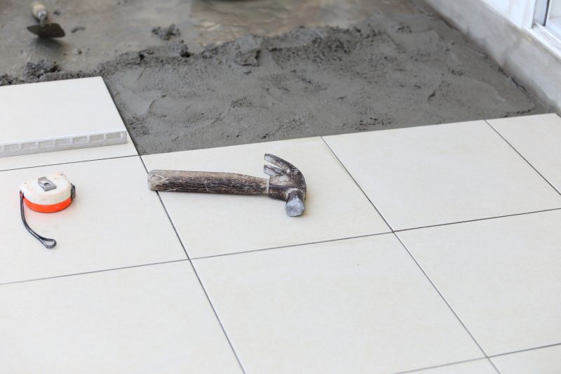 Cement Floor Installation detail